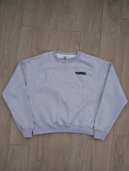 GREY CREWNECK